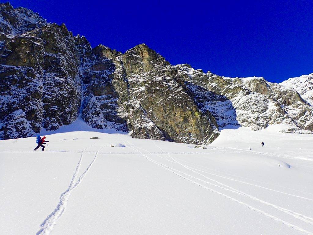 Skiturowe podejście na wspinanie (Tatry Wysokie, Słowacja)