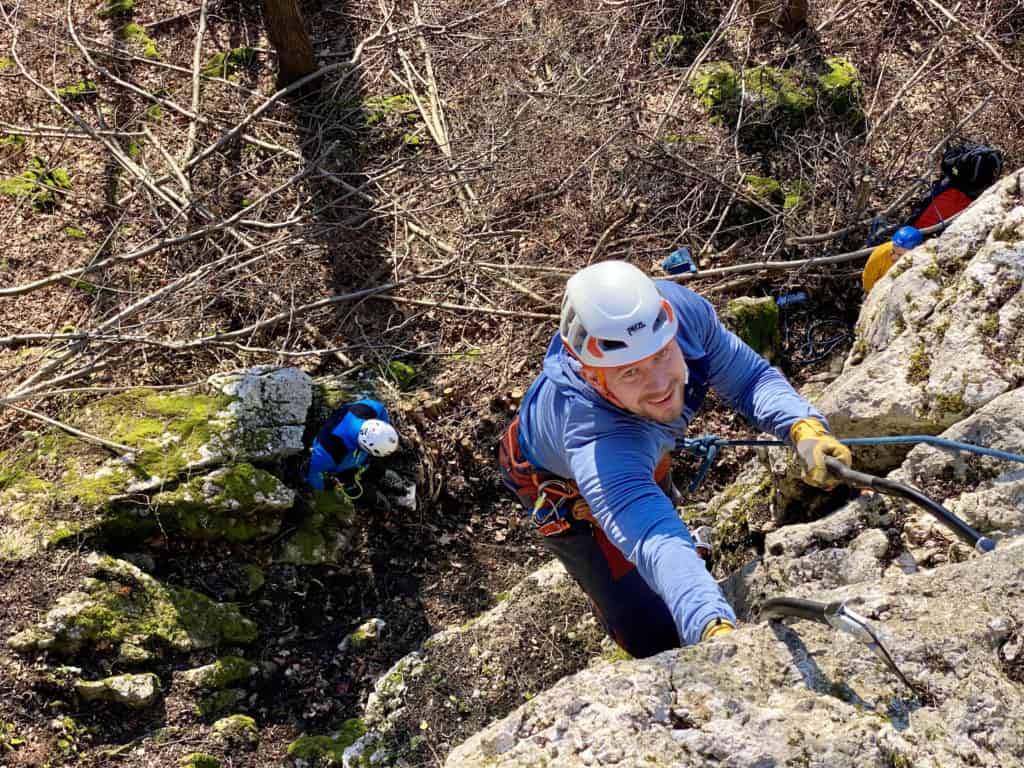 Kurs drytoolingu, dolina Wrzosy, Vertisport, Summit Ready