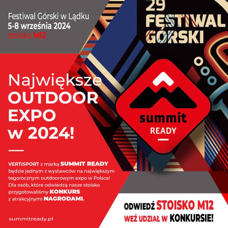 29 Festiwal Górski Lądek-Zdrój, EXPO stoisko VERTISPORT SUMIIT READY